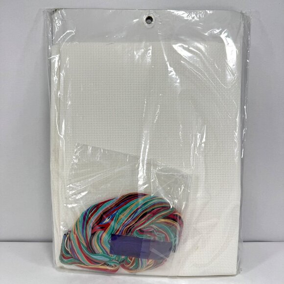 Bucilla Christmas Tree Skirt Kit 42" Cross Stitch Santa Claus Reindeer Toys - Picture 5 of 5